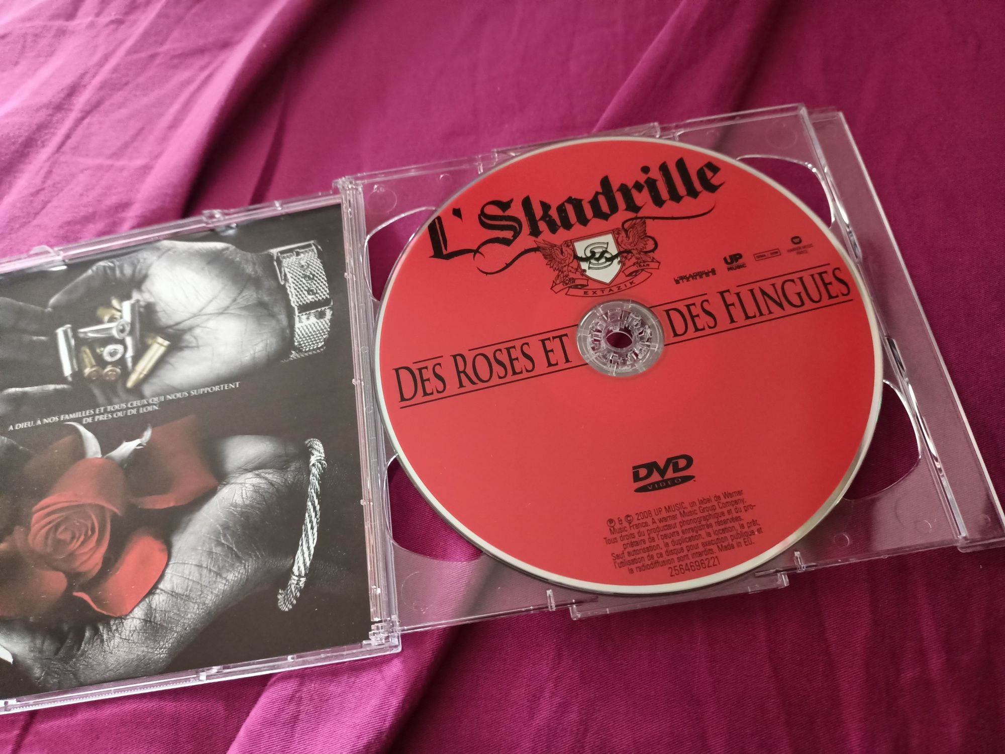 L'Skadrille - Des Roses Et Des Flingues (CD + DVD-V)(vg+)