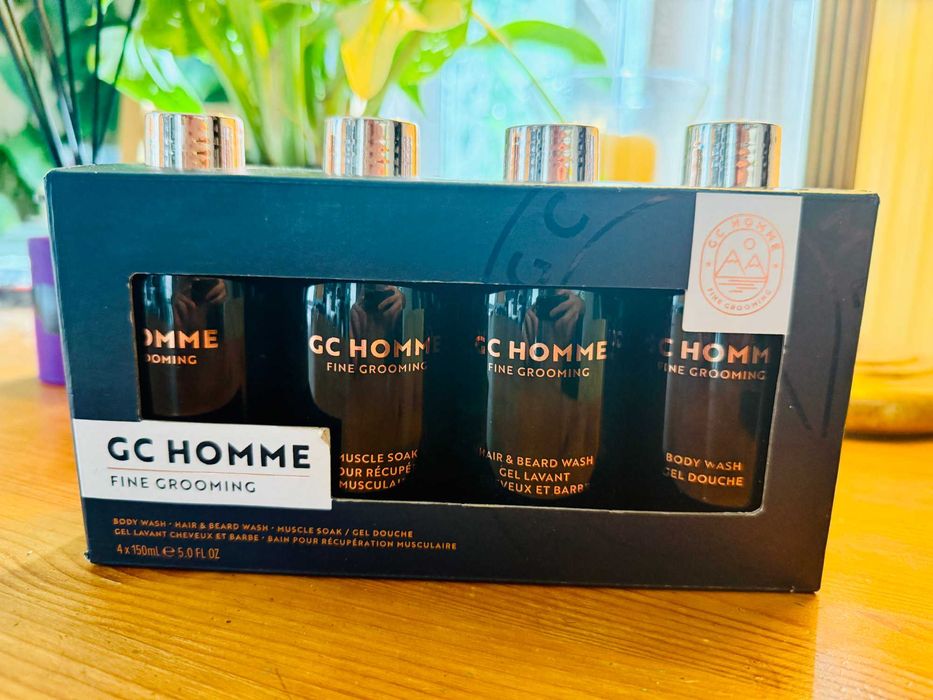 Zestaw dla mężczyzn, 4 produkty Grace Cole Homme Fine Grooming 4x150ml