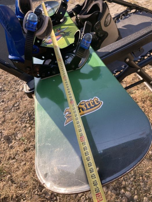 Deska do snowboardu wraz z butami