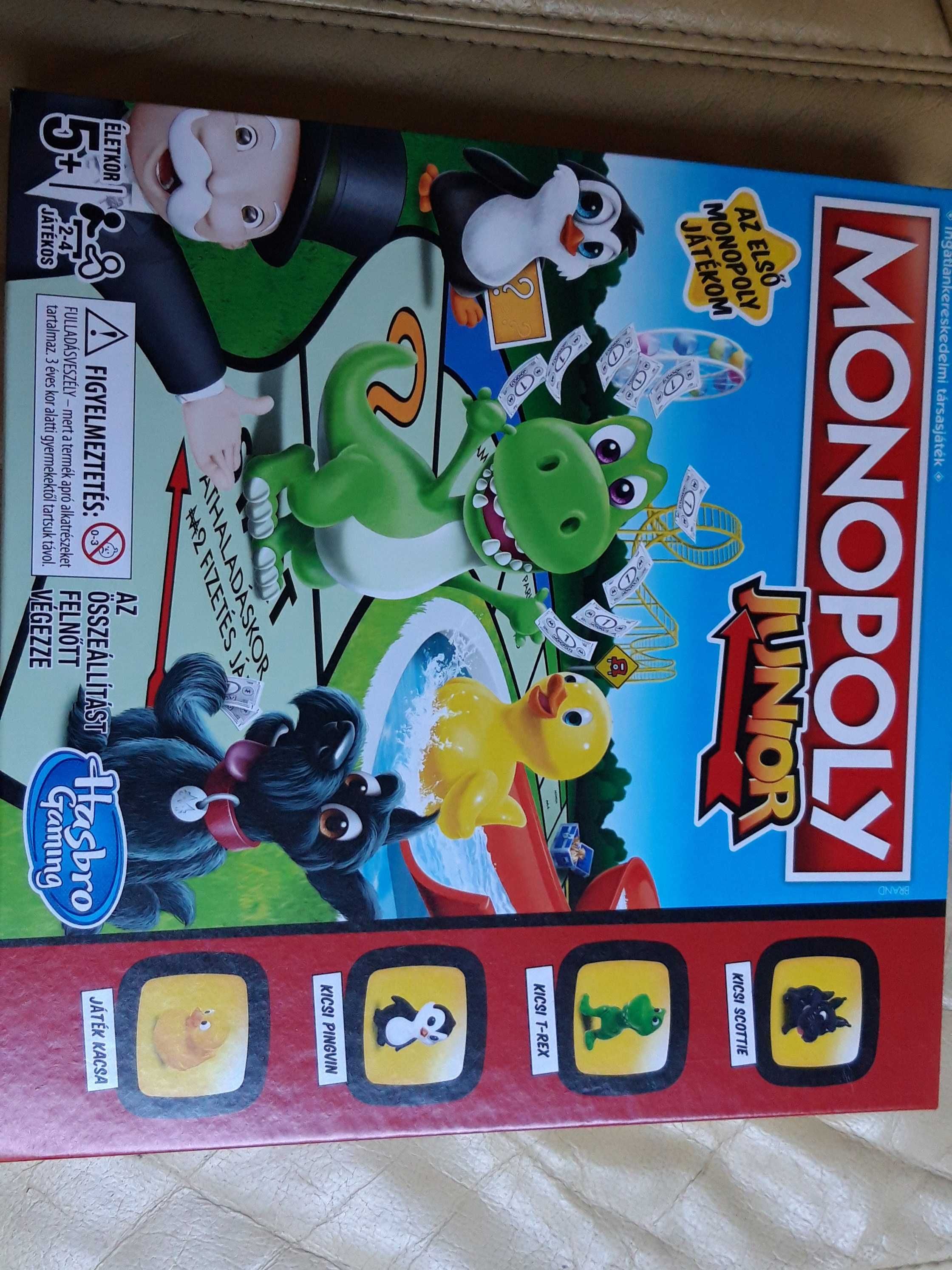 Monopoly Junior Hasbro wersja węgierska