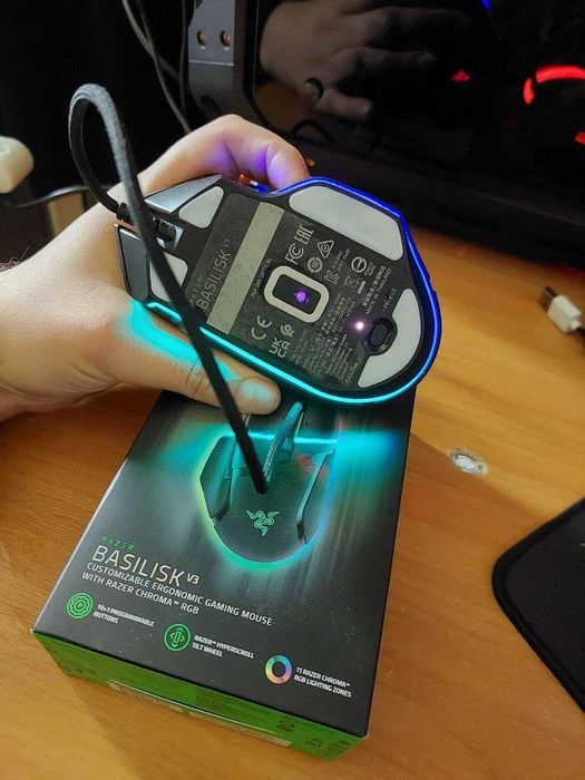 Мышка Razer Basilisk V3 USB Black