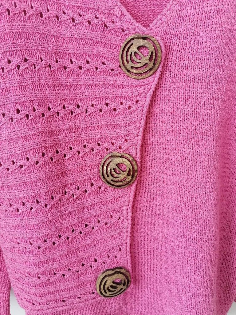 Sweter różowy 38 M