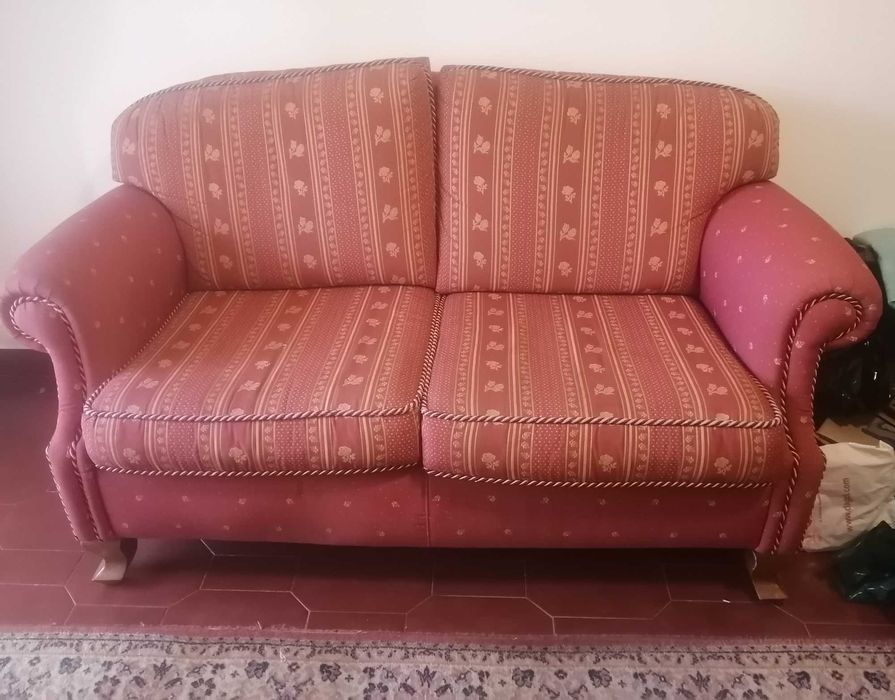 Sofá Vintage de 3 lugares