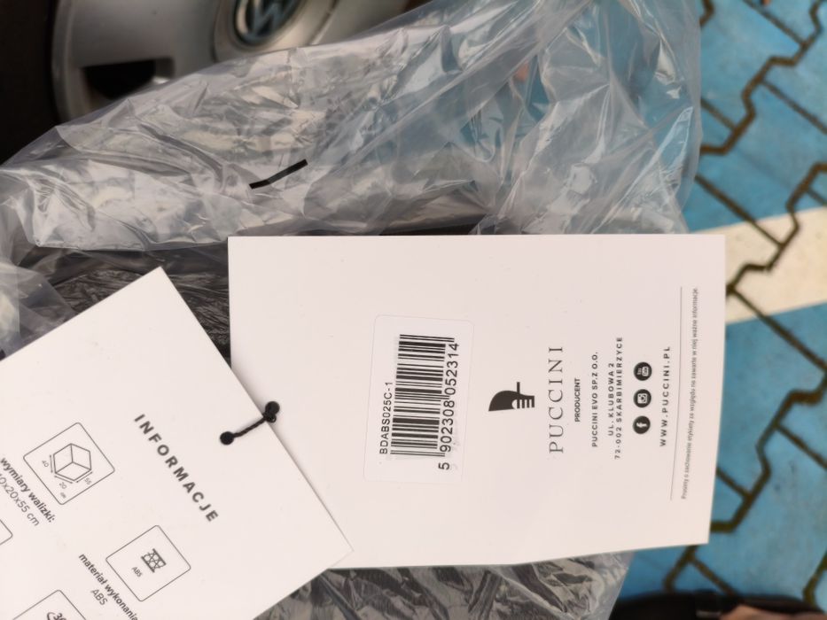 Mała walizka PUCCINI SAN DIEGO ABS025C 1 Czarna