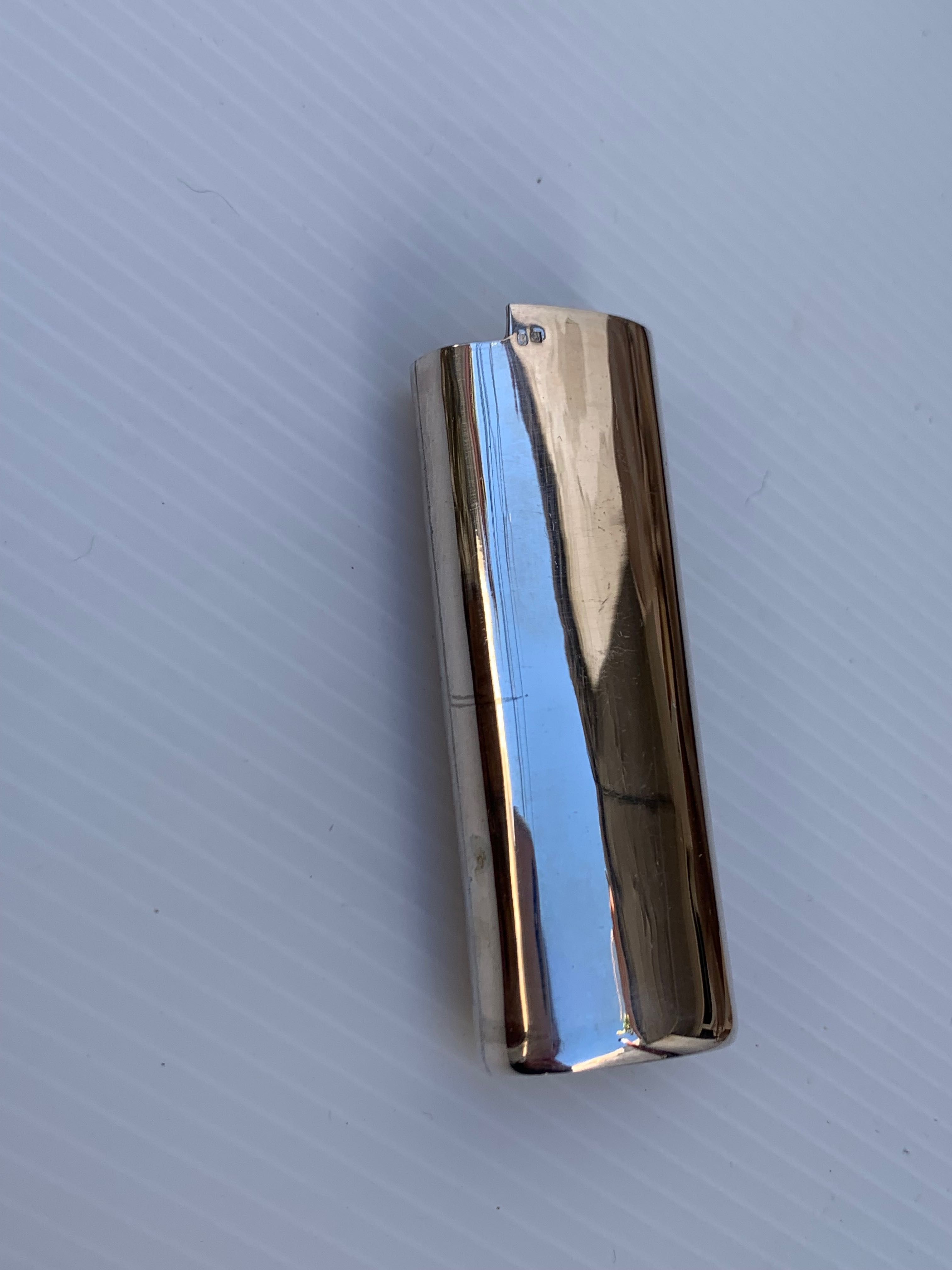 Capas em prata para isqueiros grandes BIC