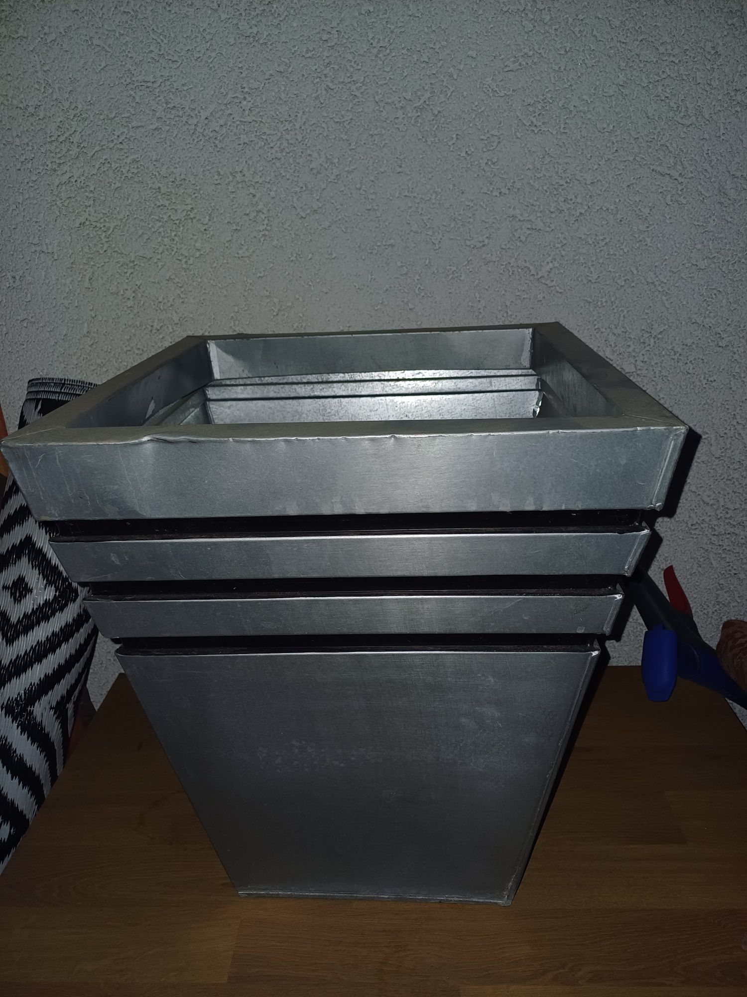 Donica duża stal nierdzewna