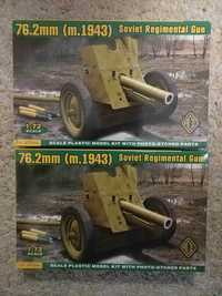 ACE 72244 Soviet 76mm Regimental Gun Mod. 1943, za 1 szt!