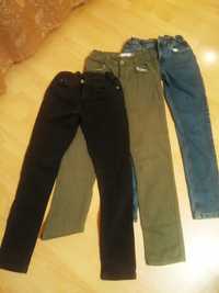 Spodnie jeansowe 158/14lat 3 pary