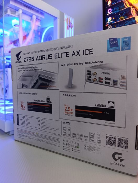 Płyta główna Gigabyte Z790 Aorus Elite AX ICE DDR5 Gwarancja.