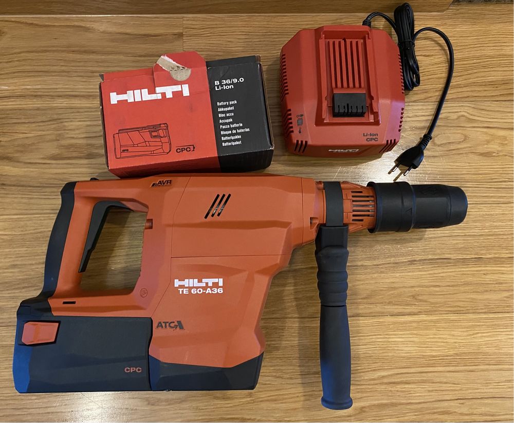 NOWA Hilti TE 60-A36 ATC/AVR - NAJMOCNIEJSZA młotowiertarka