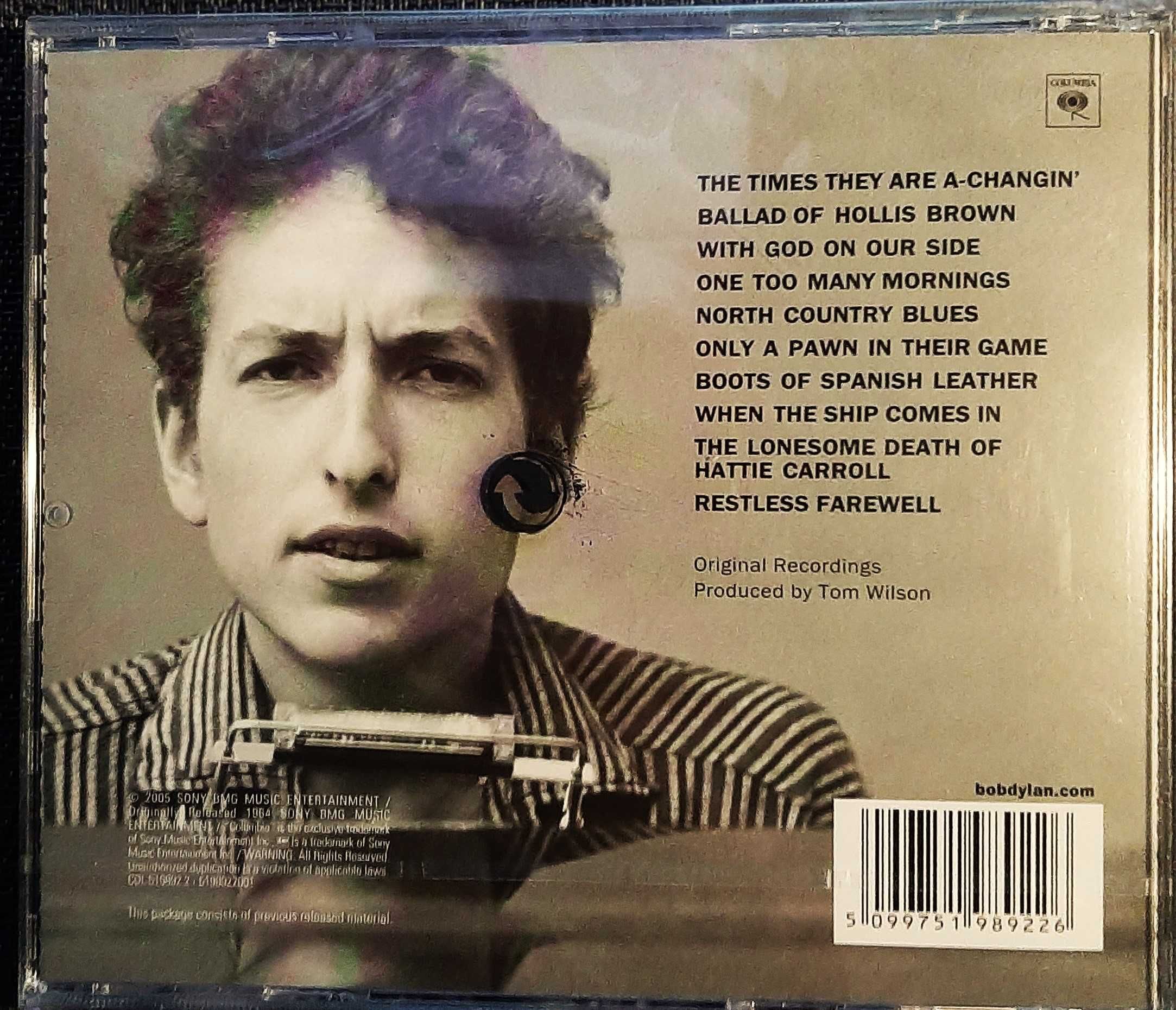 Polecam Wspaniały Album CD BOB DYLAN -Album Times They Are Changin