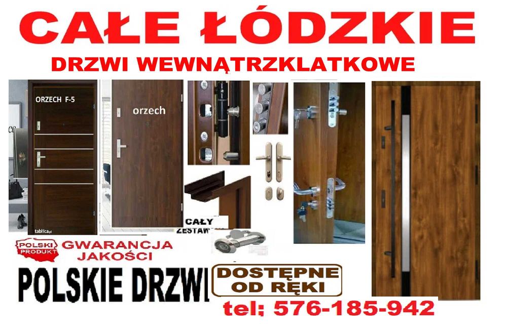 Drzwi antywłamaniowe zewnętrzne wejściowe z montażem akustyczne