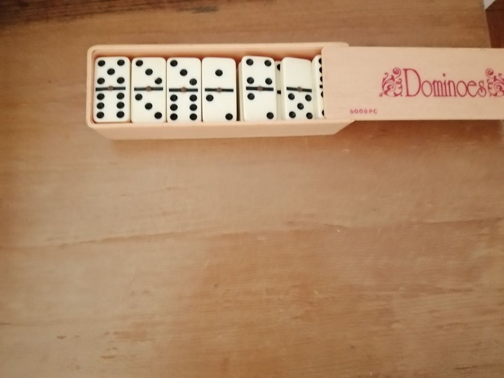 Dominó de jogar.