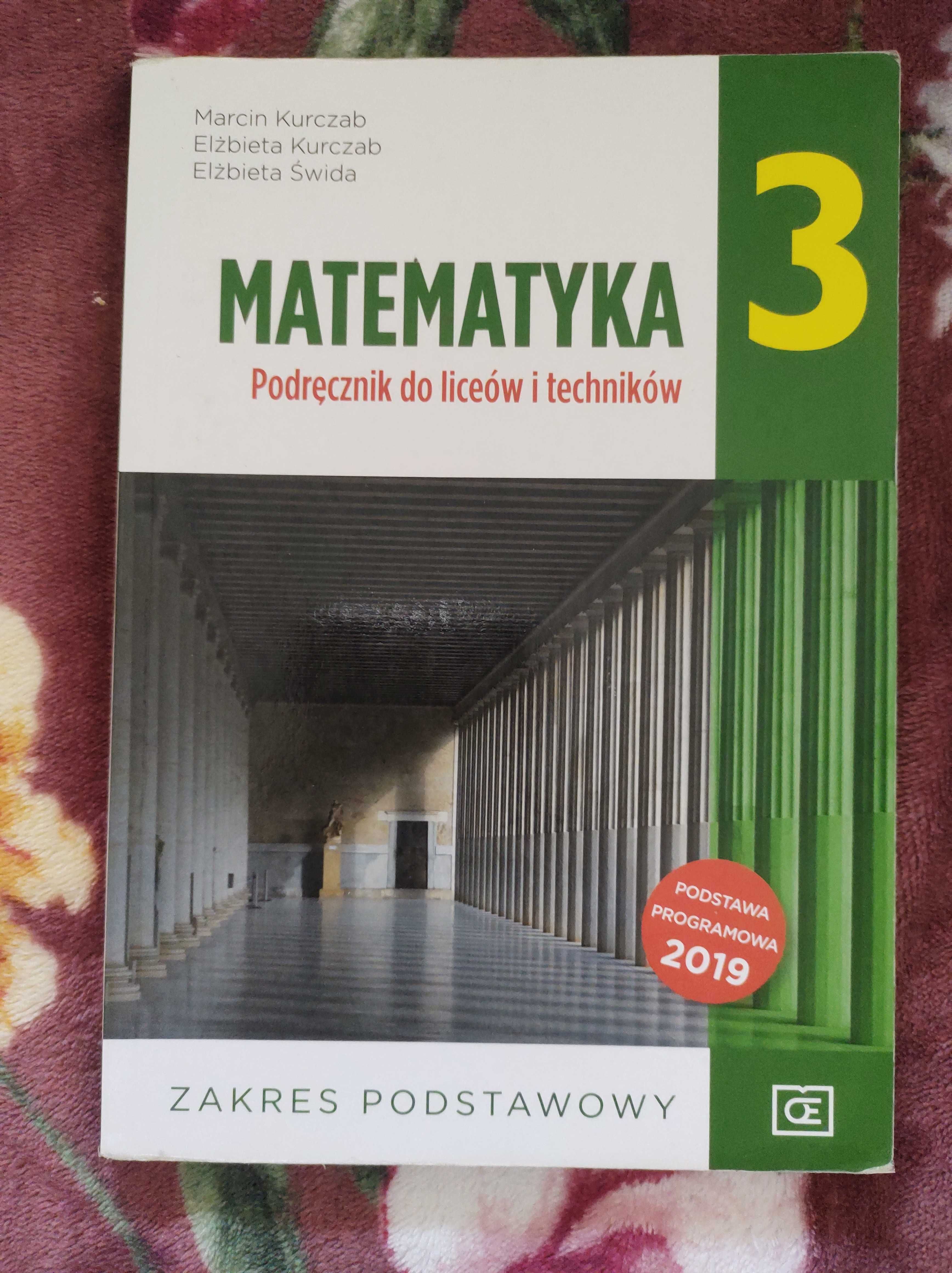 Sprzedam podręcznik do matematyki klasa 3 liceum