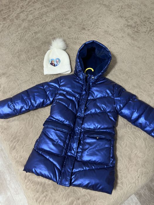 Курточка на зиму на дівчинку 5-6років 122 зріст