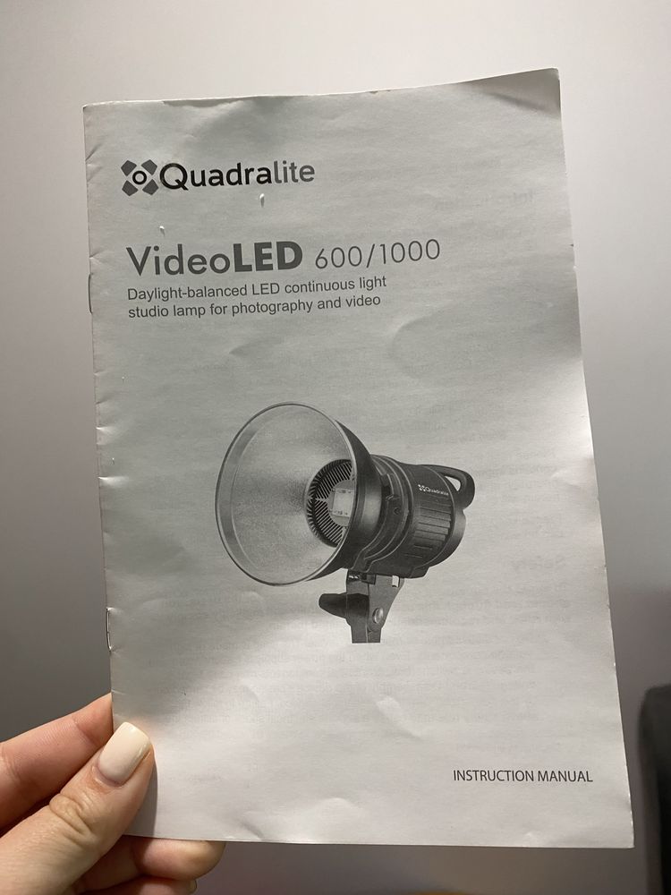 Lampa światła ciągłego Quadralite LED 1000