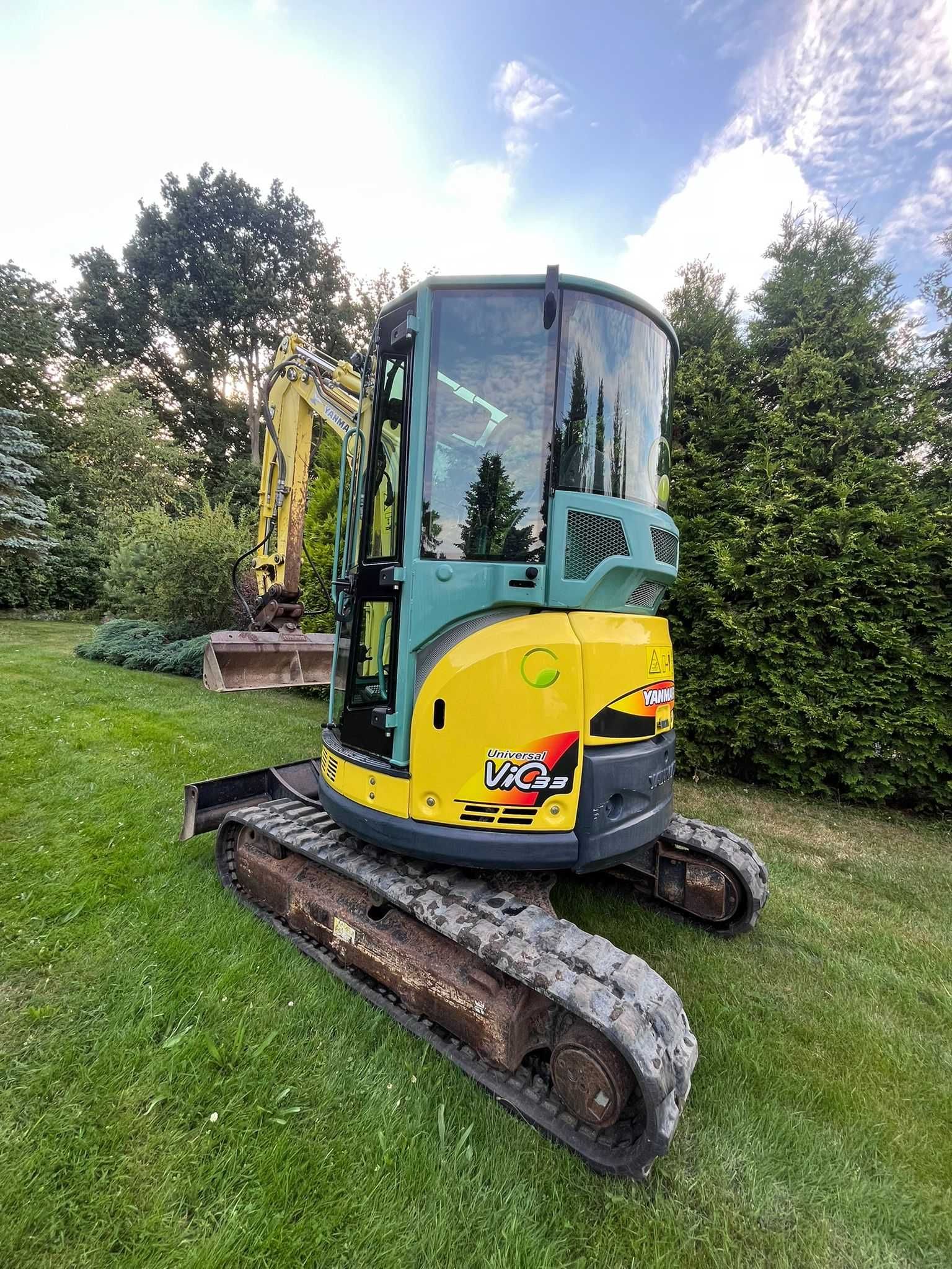 Minikoparka Yanmar Vio 33 U