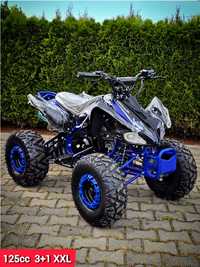 Quad 125cc 3+1 KXD PRO  Carbon | LED | koła 8"