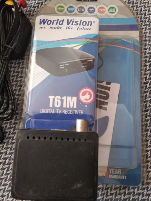 World Vision T61M цифровий тв т2 ресивер