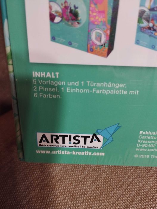 ЕДИНОРОГ набор акварельных картин