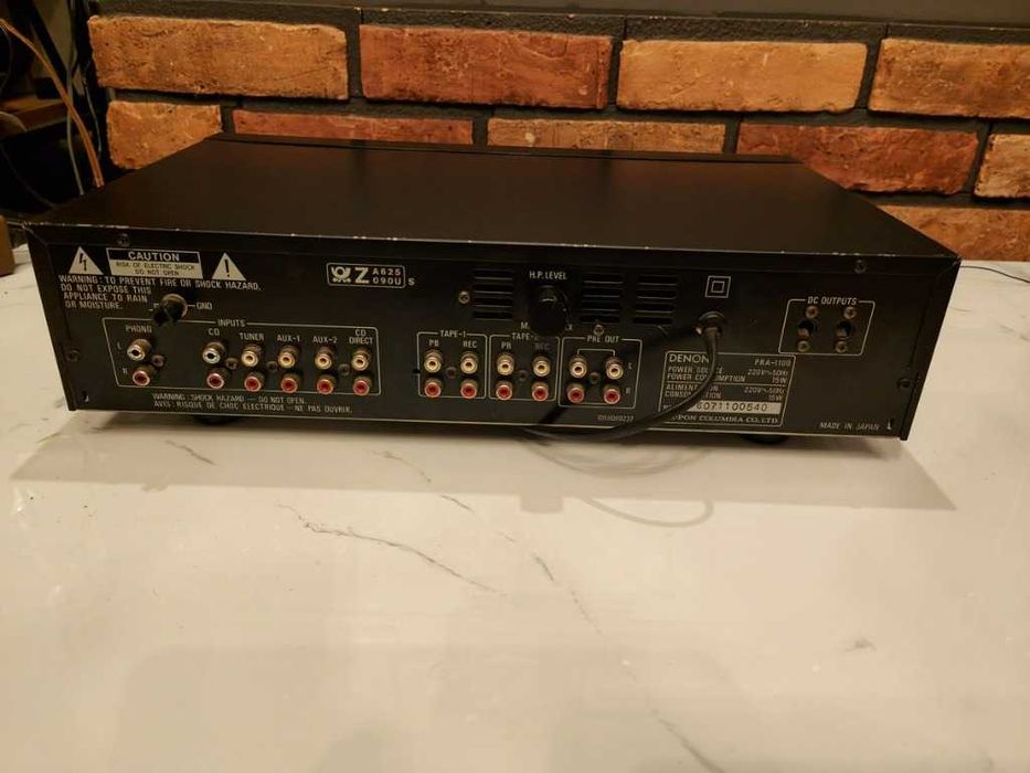 DENON PRA-1100 ! Znakomity przedwzmacniacz VINTAGE