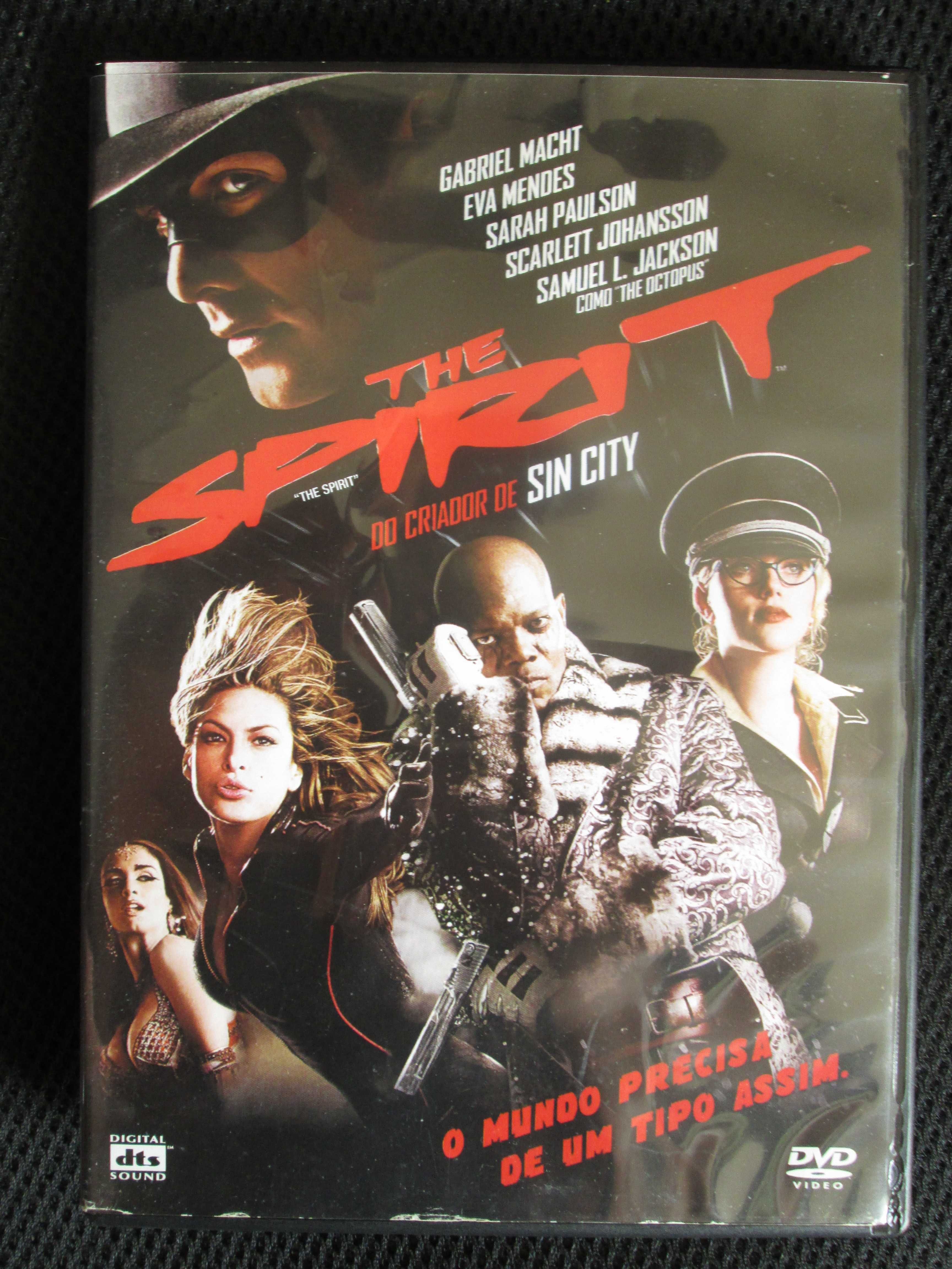 The Spirit, com Samuel L. Jackson, Scarlett Johansson, Eva Mendes