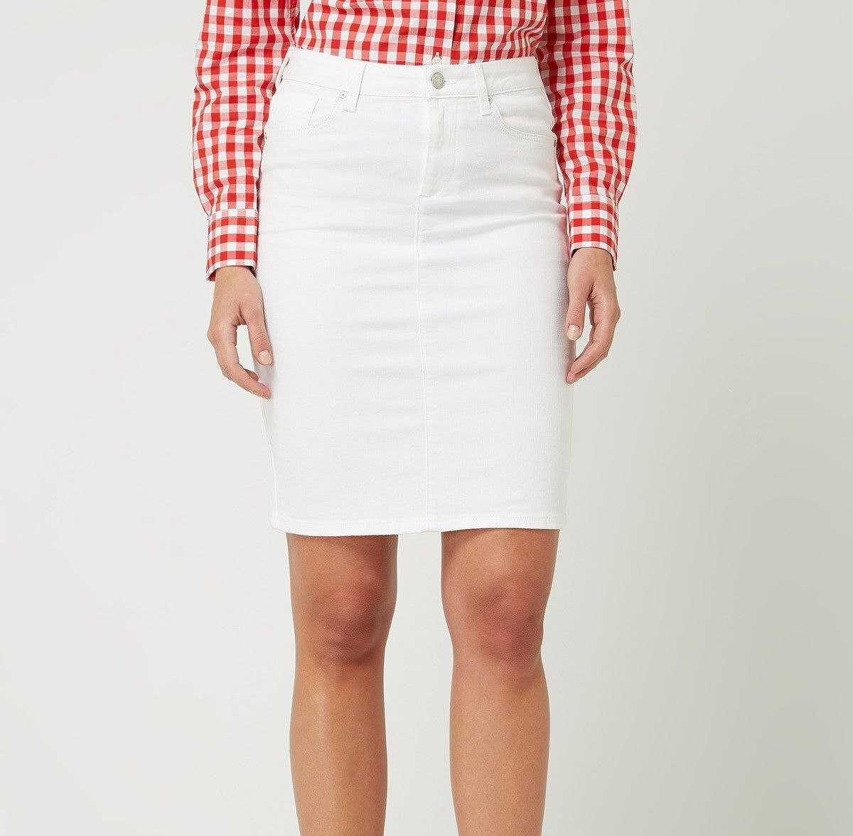 Женская джинсовая белая юбка Gant Оригинал