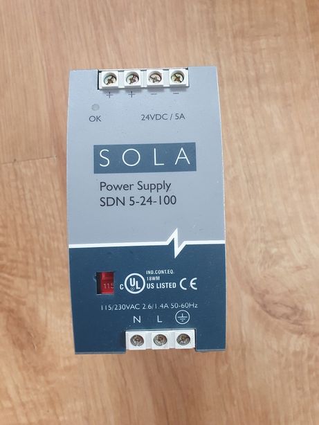 Zasilacz przemysłowy Emerson SOLA SDN 24V 115-230V 5A