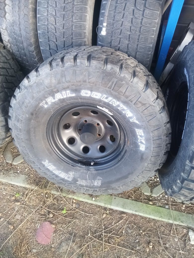 Jeep Wrangler Cherokee 5x114.3 felgi AT