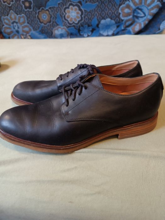Чоловічі туфлі Clarks 43 розмір. Шкіра