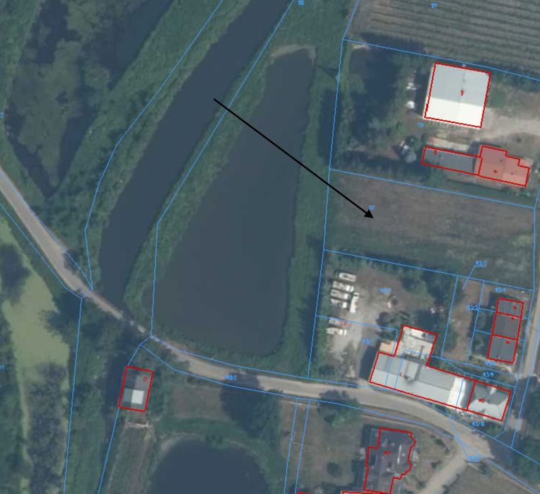‼️ Widokowa działka przy stawie – 0,24 ha, media, spokojna okolica‼️
