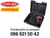 Шурупокрут акумуляторний YATO 12V шуруповерт аккумуляторный +набор бит