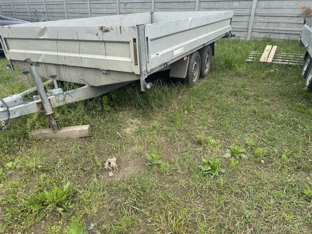 Przyczepa budowlana 4x2 m