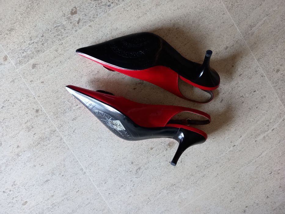 Sapatos vermelhos senhora 38 - NOVOS