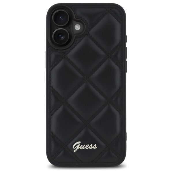 Etui Case Obudowa Guess Do Iphone 16 Czarny/black Hardcase
