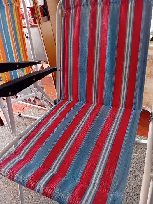 Conjunto de 2 Cadeiras de Praia