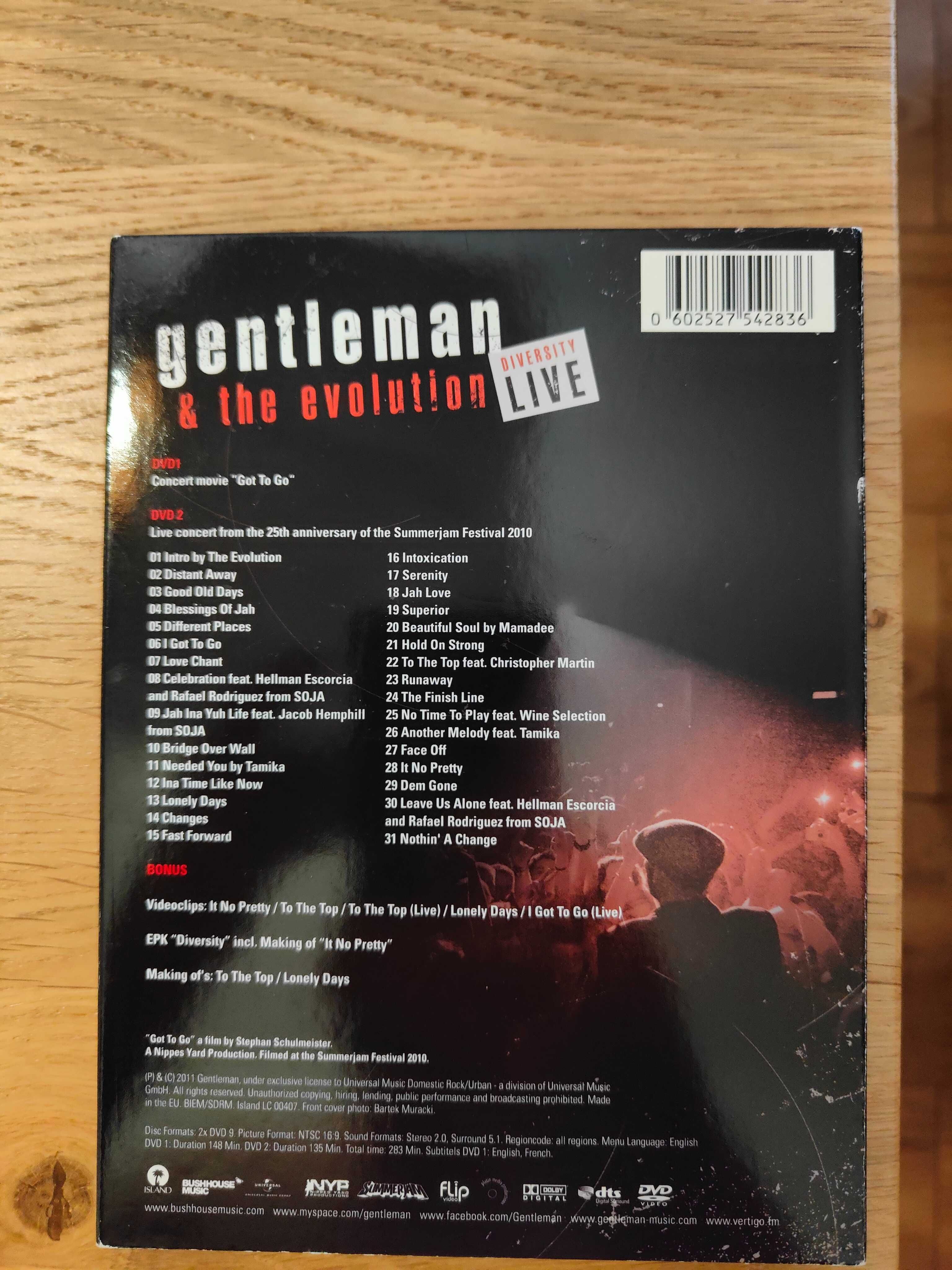 Gentleman & The Evolution - Diversity live DVD