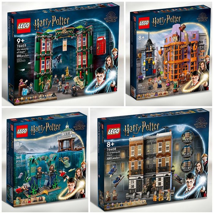 РЕДКИЕ 18 НАБОРОВ Lego Harry Potter Лего Гарри Замок Хогвартс ЧАСТЬ 1