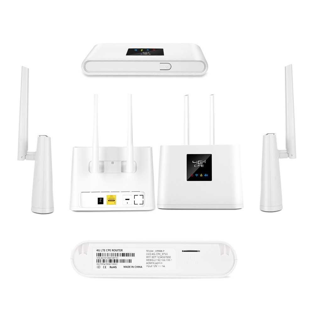 4G Wi-Fi Роутер-модем +Антенна ▷под сим карту▷Мобильный Интернет 4G/3G