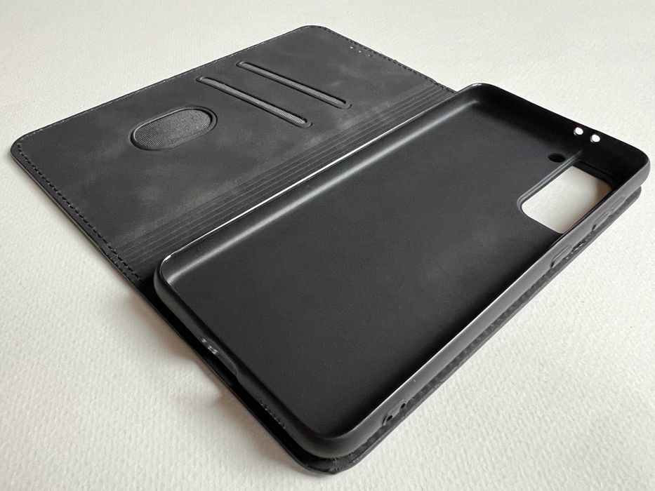 Samsung Galaxy S21 чохол книжка штучна шкіра слоти чехол эко кожа