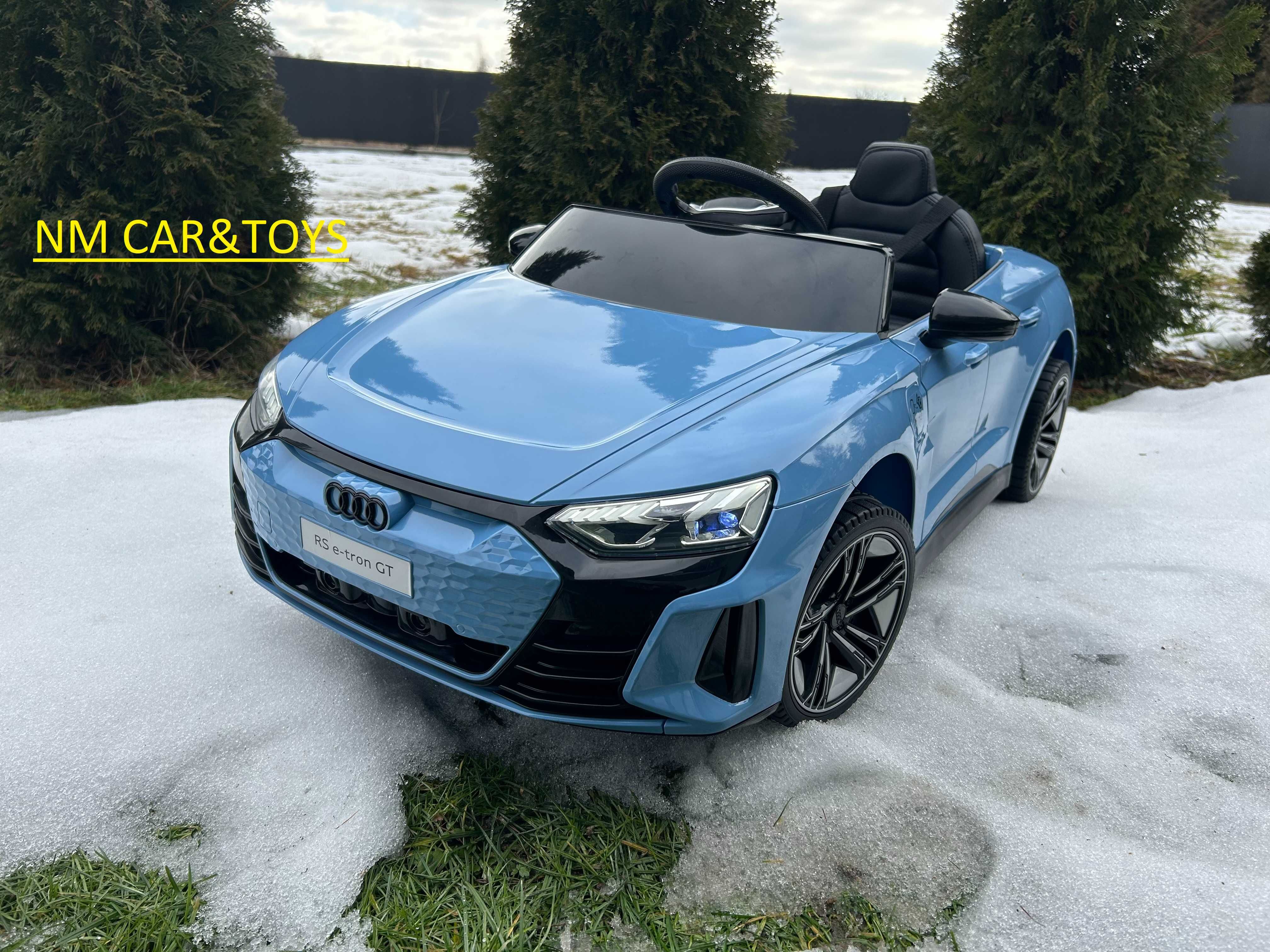 Auto AUDI RS E-TRON GT na akumulator 4x4  Pojazd samochód dla dzieci