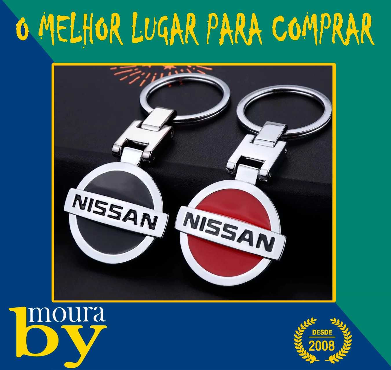 porta chaves nissan varios modelos e variedade preços