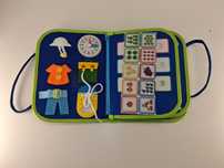 H210 Tablica Sensoryczna Montessori Busy Board Dla Dzieci Edukacyjna