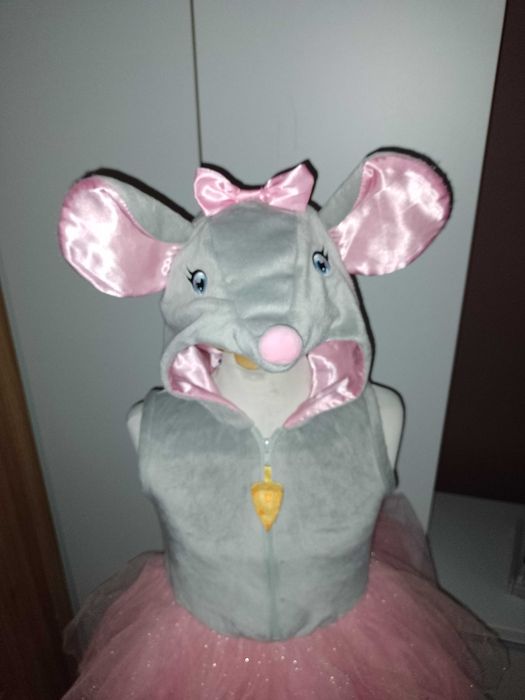 NOWY strój karnawałowy MYSZ MYSZKA kostium przebranie 98/104 (267)