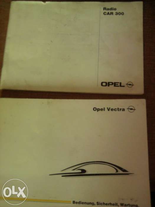 Instrukcja obsługi-Opel Vectra