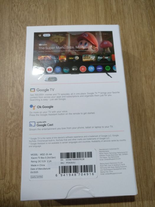 Тв приставка xiaomi tv box 3gen mdz-32-aa