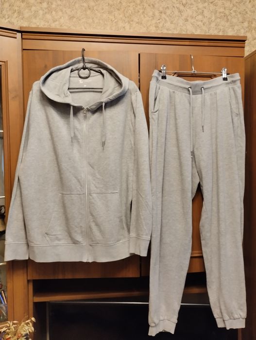 Спортивний костюм теплий на флісі 50-52 розмір