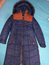 Пальто куртка  пуховик зимове 42-44