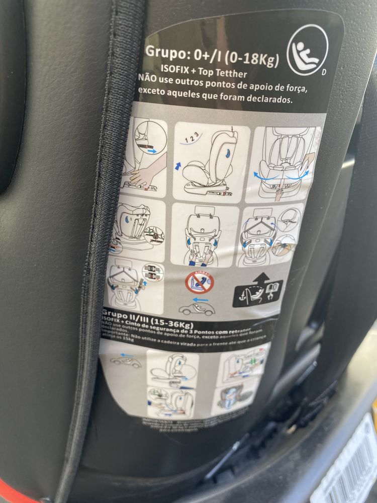 Cadeira auto grupo 0+