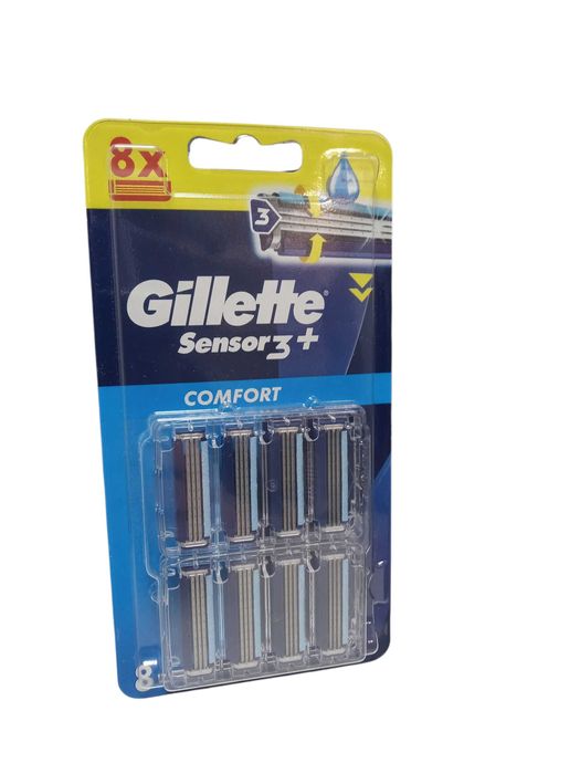 Wkłady do maszynki Gillette Sensor3 - niebieskie (8 szt.)